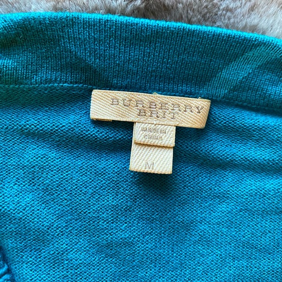 Burberry Brit sweater - Medium in Teal - Picture 2 of 5